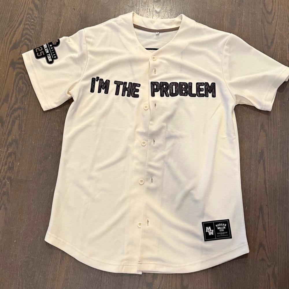 Morgan Wallen I'm the Problem Official Tour Jersey